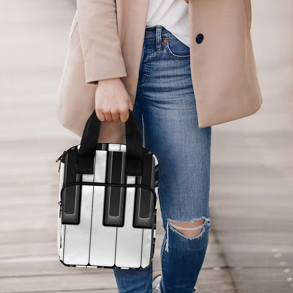 Piano Keyboard Print Bible Tote Bag