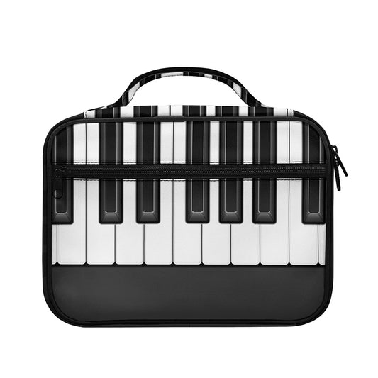 Piano Keyboard Print Briefcase Bible Bag