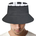 Piano Keyboard Print Bucket Hat