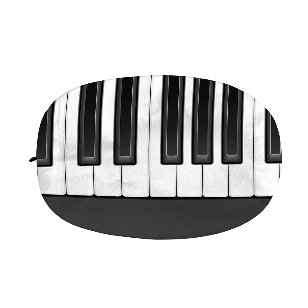 Piano Keyboard Print Car Side Mirror Covers
