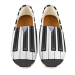 Piano Keyboard Print Casual Shoes