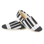Piano Keyboard Print Casual Shoes