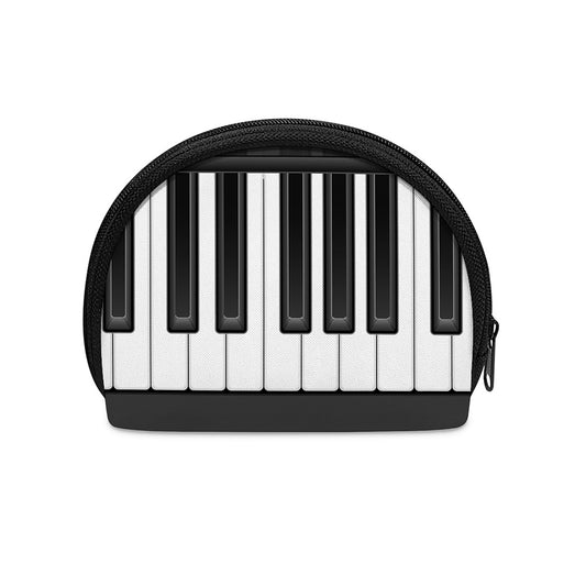 Piano Keyboard Print Coin Purse