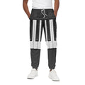 Piano Keyboard Print Cotton Sweatpants