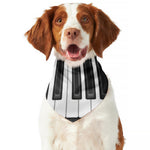 Piano Keyboard Print Dog Bandana