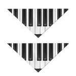 Piano Keyboard Print Dog Bandana