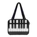 Piano Keyboard Print Double Strap Bible Bag