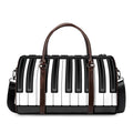 Piano Keyboard Print Duffel Bag