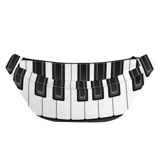 Piano Keyboard Print Fanny Pack