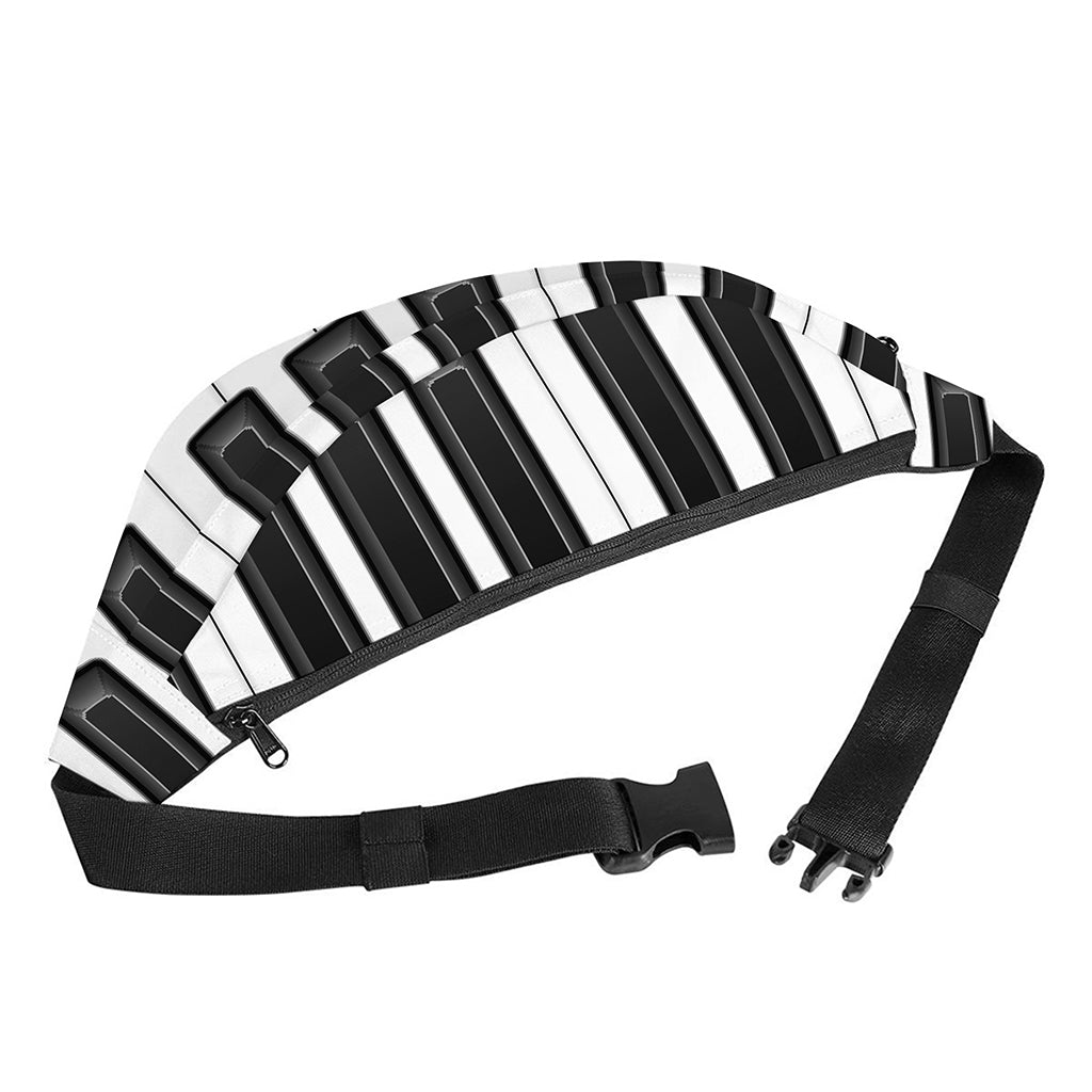 Piano Keyboard Print Fanny Pack
