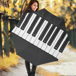 Piano Keyboard Print Foldable Umbrella