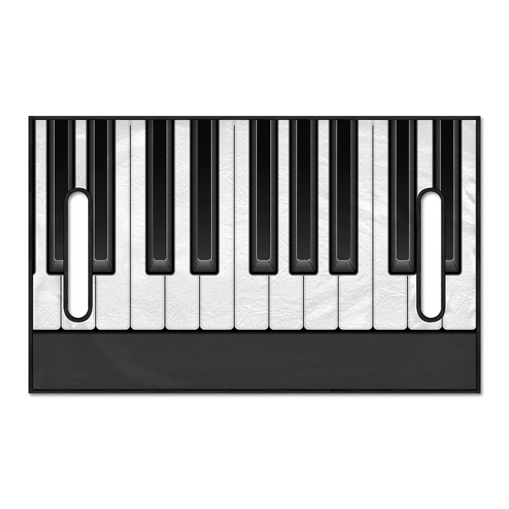 Piano Keyboard Print Golf Cart Seat Cover