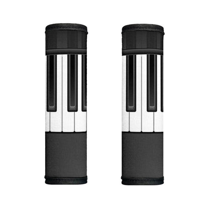 Piano Keyboard Print Handle Covers