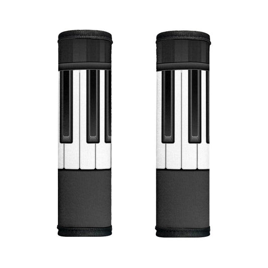 Piano Keyboard Print Handle Covers