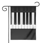 Piano Keyboard Print House Flag