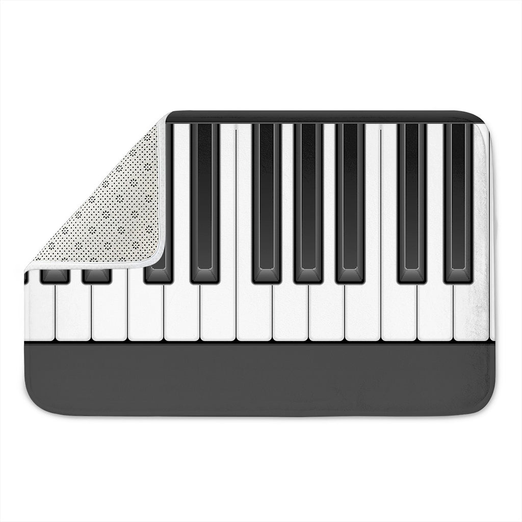Piano Keyboard Print Indoor Door Mat