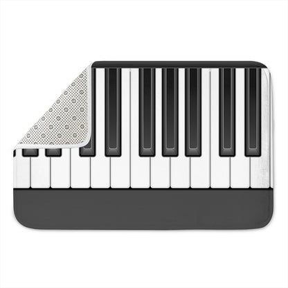 Piano Keyboard Print Indoor Door Mat