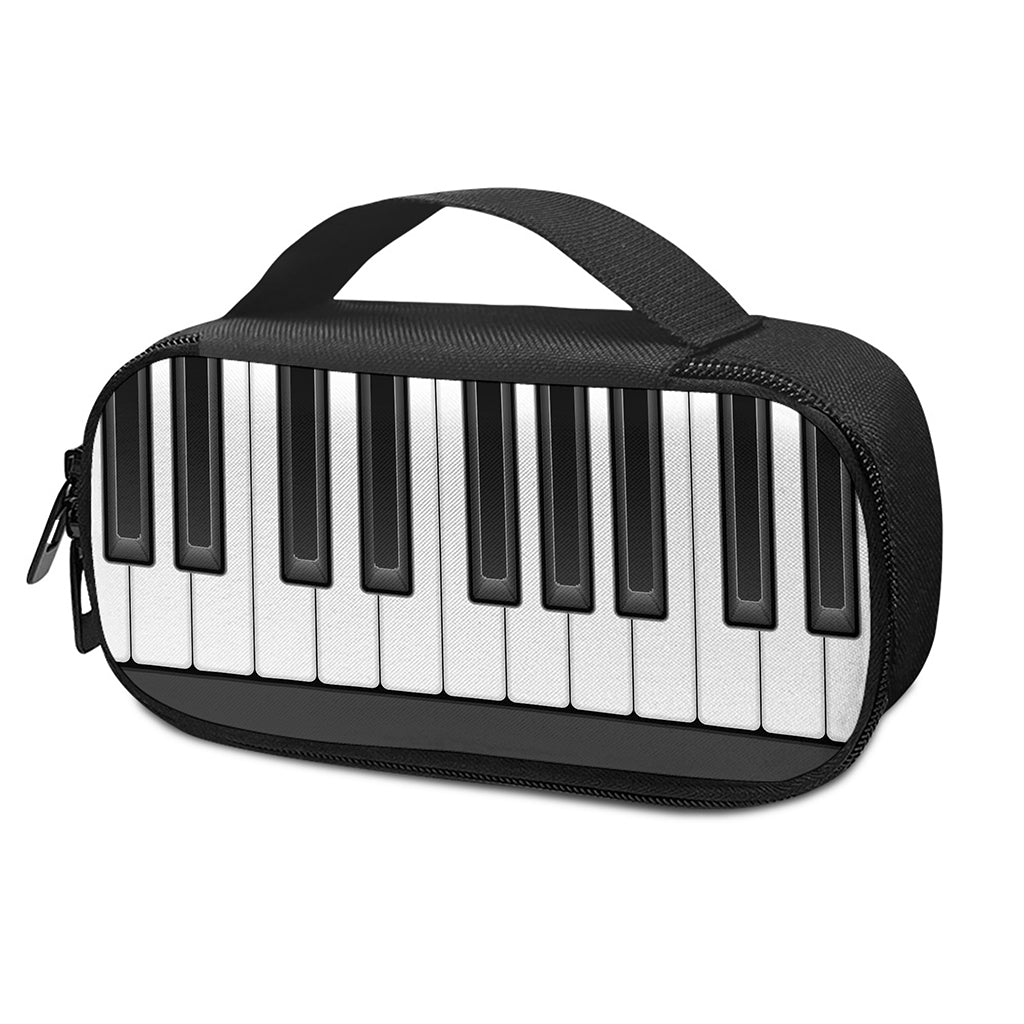 Piano Keyboard Print Insulin Cooler Travel Case