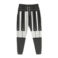 Piano Keyboard Print Jogger Pants