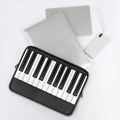 Piano Keyboard Print Laptop Sleeve
