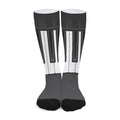 Piano Keyboard Print Long Socks