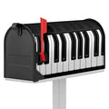 Piano Keyboard Print Mailbox Cover