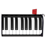 Piano Keyboard Print Mailbox Cover