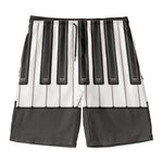 Piano Keyboard Print Men's Swim Trunks
