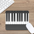 Piano Keyboard Print Mouse Pad