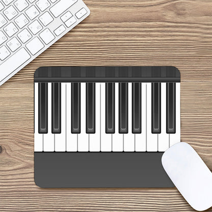 Piano Keyboard Print Mouse Pad