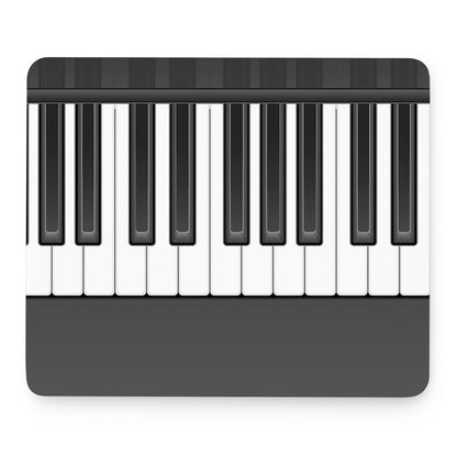 Piano Keyboard Print Mouse Pad