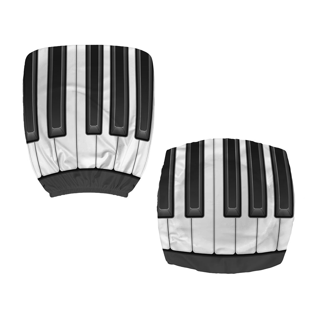 Piano Keyboard Print Office Chair Cover