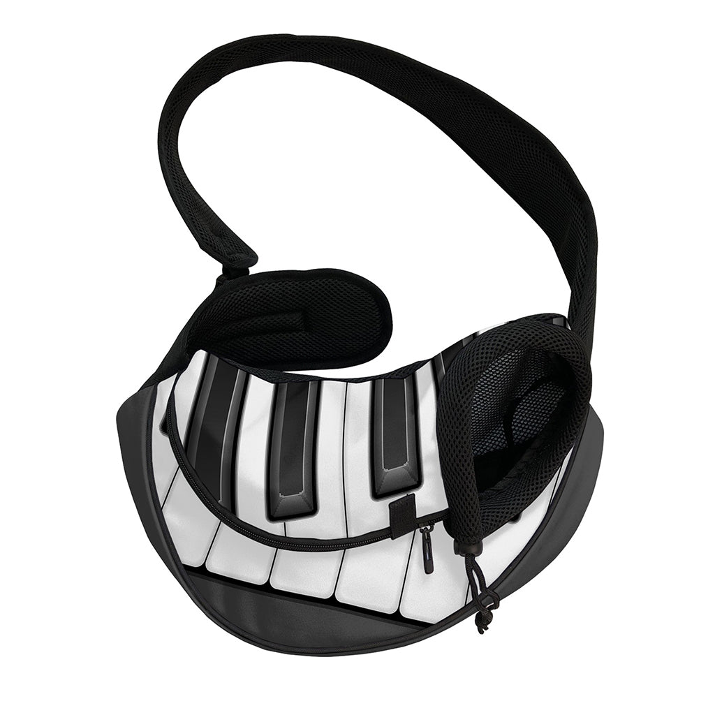 Piano Keyboard Print Pet Sling Carrier