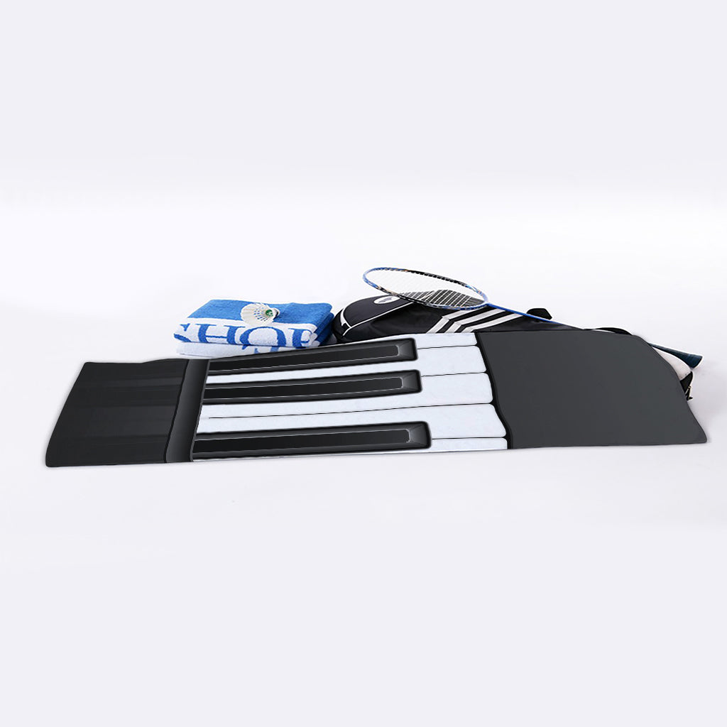 Piano Keyboard Print Sports Towel