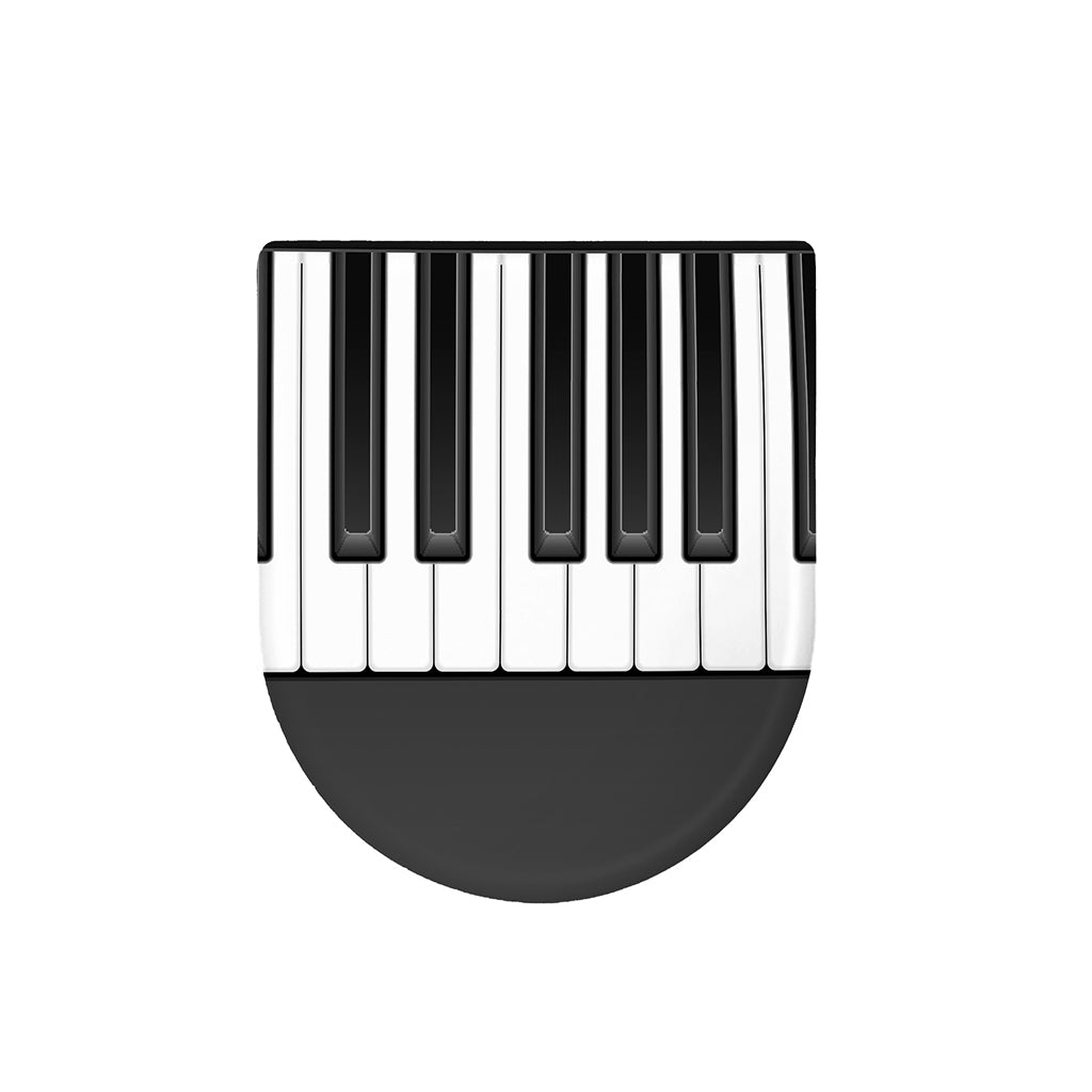 Piano Keyboard Print Toilet Lid Cover