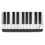 Piano Keyboard Print Towel
