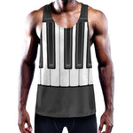 Piano Keyboard Print Training Tank Top