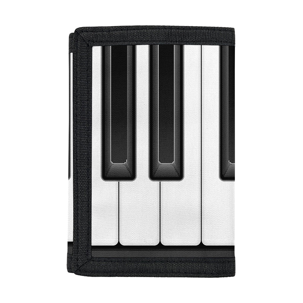 Piano Keyboard Print Trifold Wallet