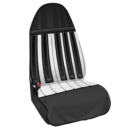 Piano Keyboard Print Waterproof Car Seat Cover