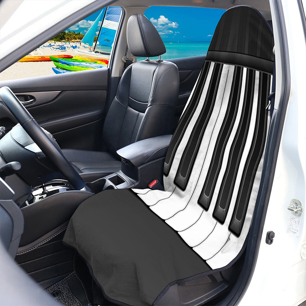 Piano Keyboard Print Waterproof Car Seat Cover