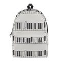 Piano Pattern Print School Backpack