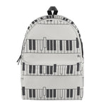 Piano Pattern Print Backpack
