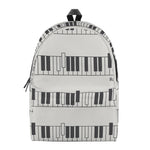 Piano Pattern Print Backpack