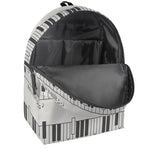 Piano Pattern Print Backpack