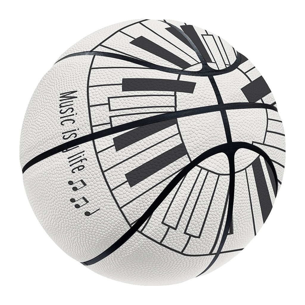 Piano Pattern Print Basketball