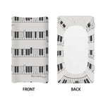Piano Pattern Print Changing Pad Cover