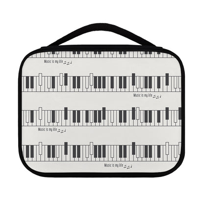Piano Pattern Print Classic Bible Case