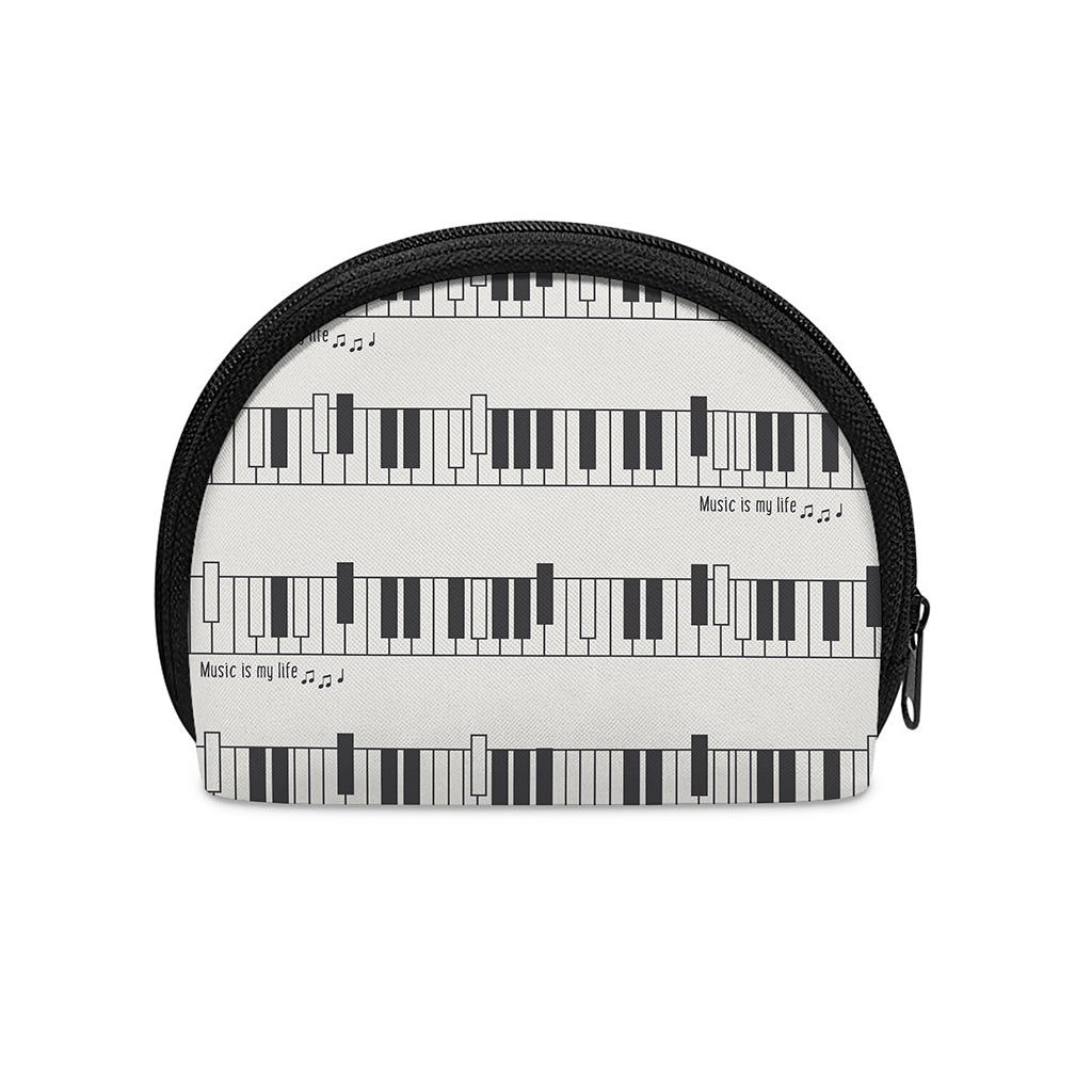 Piano Pattern Print Coin Purse