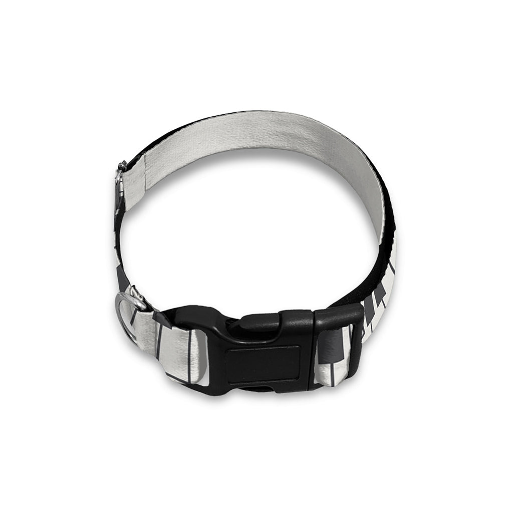 Piano Pattern Print Dog Collar