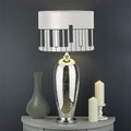 Piano Pattern Print Drum Lamp Shade